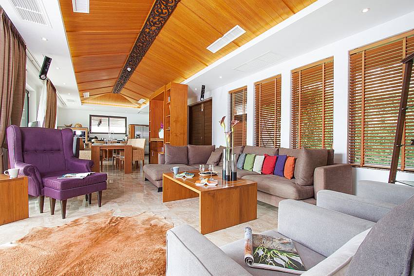 Living room Villa Qualitas in Hua Hin