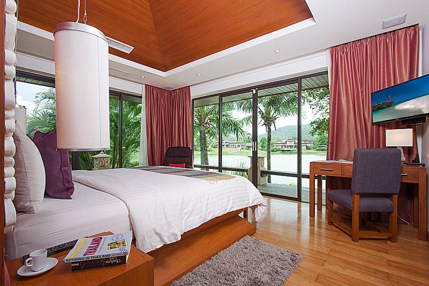 Bedroom with TV Villa Qualitas in Hua Hin