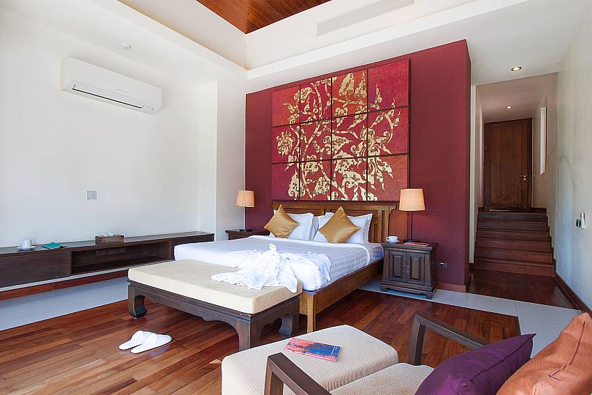 comfortable sleeping places at 6 bedroom beachfront-Villa Alkira