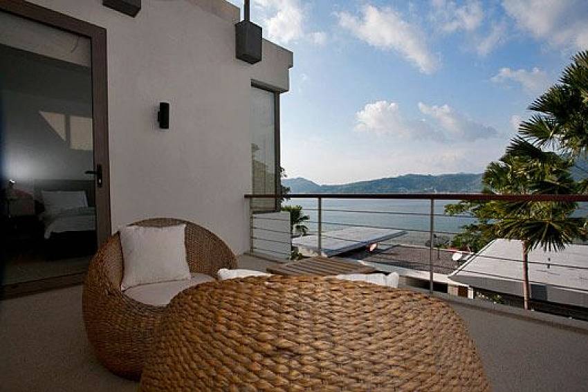 Separate Lounge Area on balcony Of Villa Atika 2
