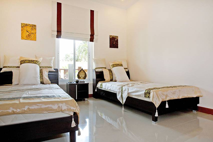 Twin Bedroom-The Chase_4 bedroom Villa_Pattaya_Thailand