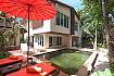 Sun bed near swimming pool with property Villa Baylea 401 at Chaweng in Samui