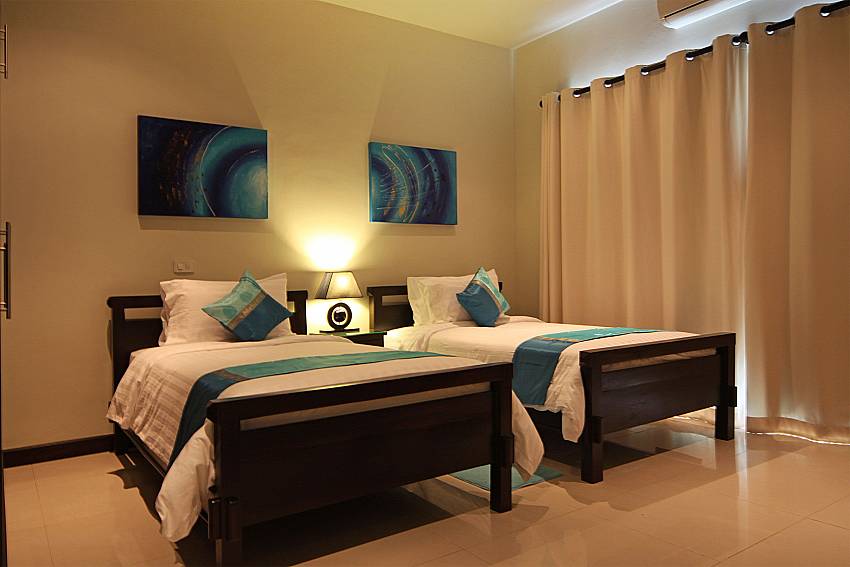 Comfortable sleep at the bedrooms in Villa Anyamanee Phuket