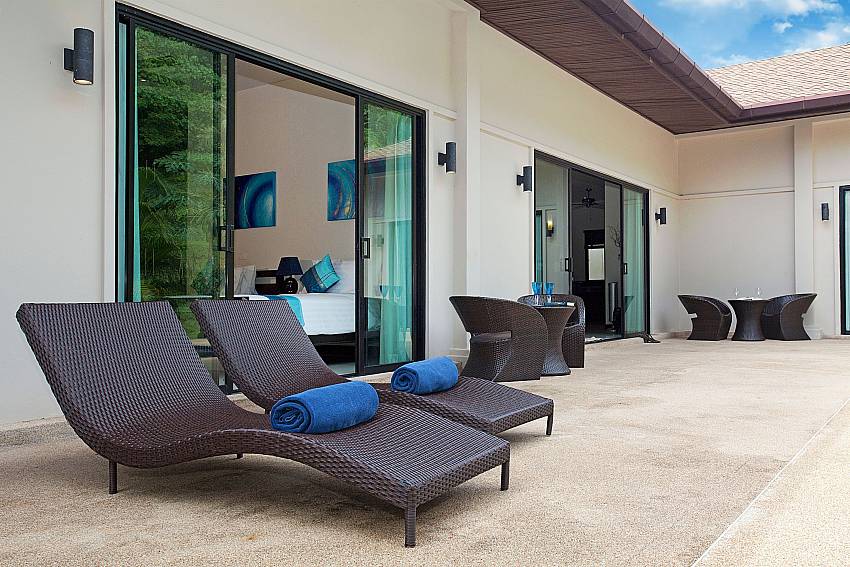Relax by the private pool at Villa Anyamanee in Nai Harn Phuket