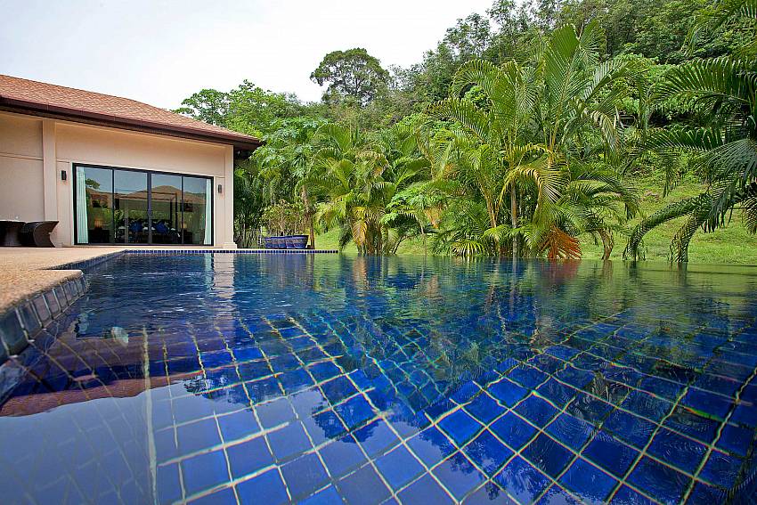 View from the private pool of Villa Anyamanee in Phuket