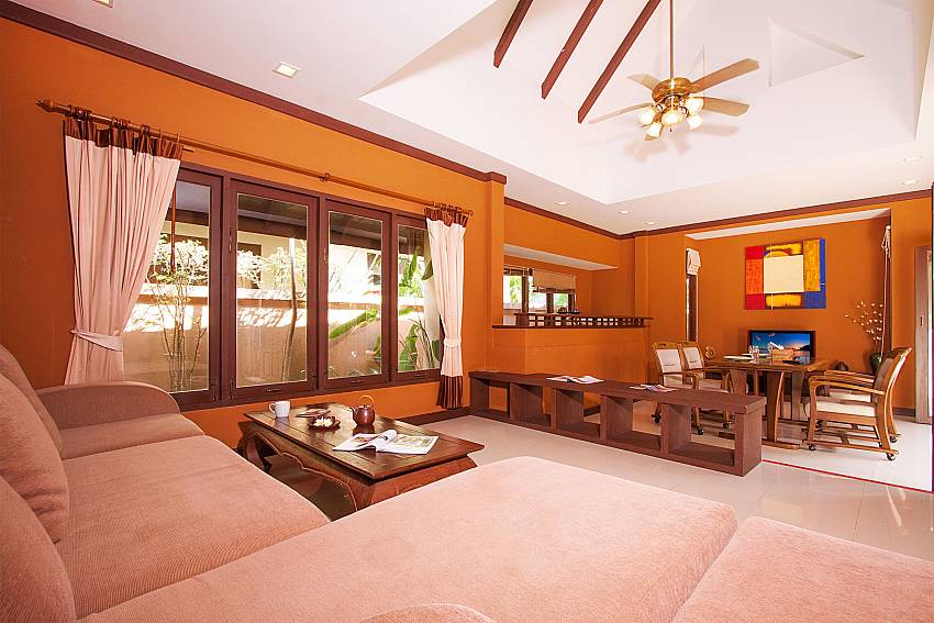 Living room Villa Baylea 101 in Chaweng Samui