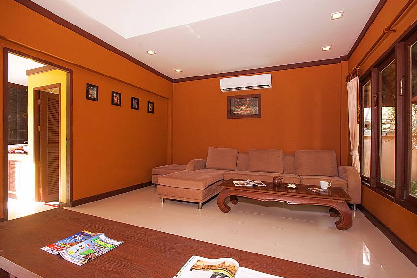 Living room Villa Baylea 101 in Chaweng Samui