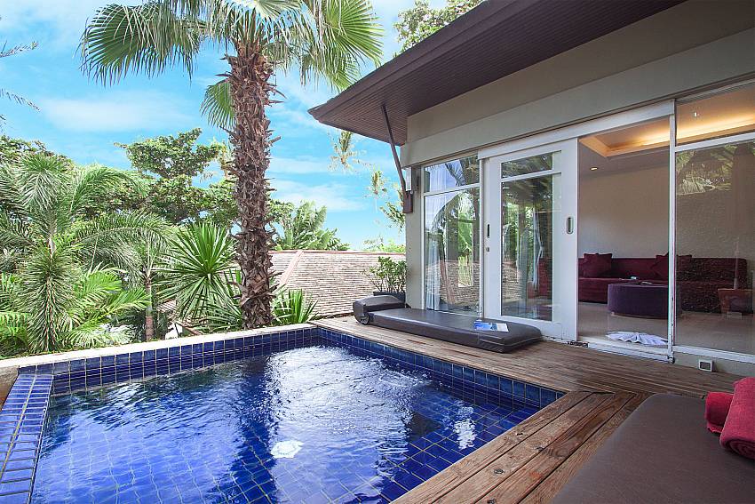 1 Bedroom House with pool and view Villa Hutton 101 Bophut Samui