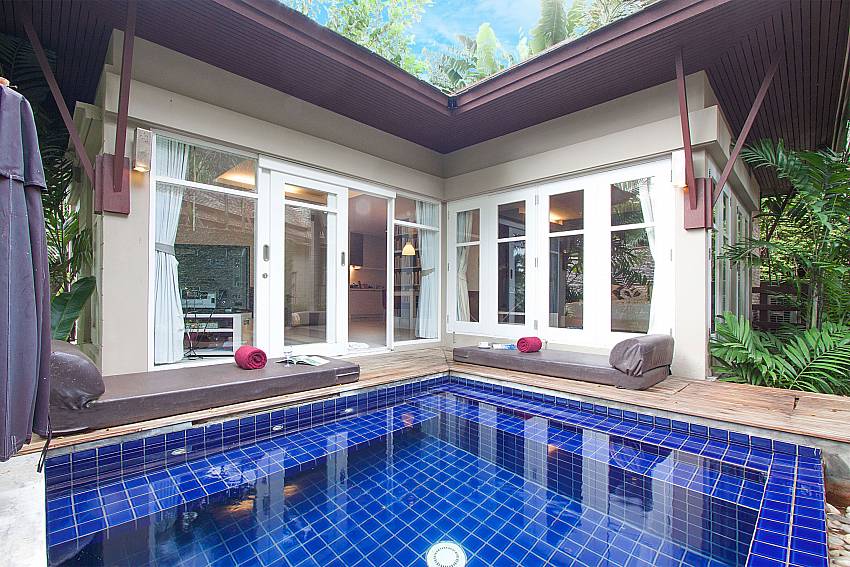 Villa Hutton 102 Bo Phut Koh Samui with 1 bedroom and pool