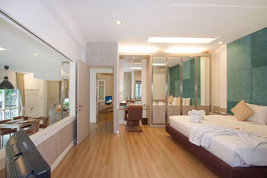 Modern master bedroom in Villa Hutton 201 Koh Samui  Bo Phut 