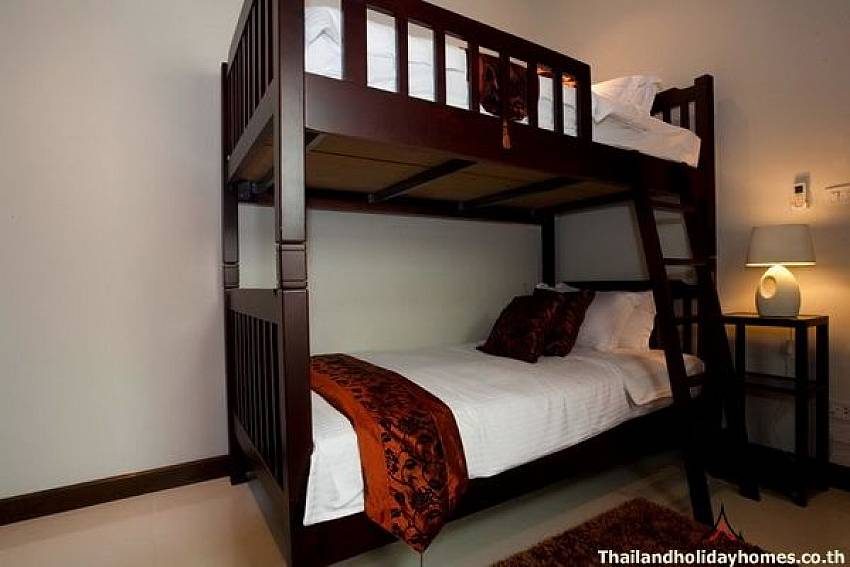 Comfortable Bunk Beds-Phailin Talay_4 Bedroom_Family Pool Villa_Nai Harn_Rawai_Phuket_Thailand