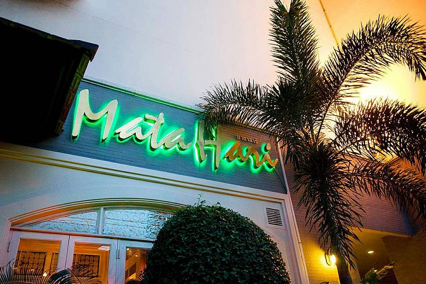 Mata Hari Restaurant in Nirvana Place with Nirvana Apartment No.603 Jomtien Pattaya