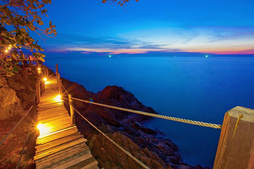 Sea view Natures Oasis Resort No.1 in Bang Bao Koh Chang