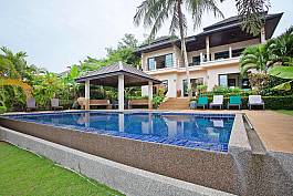 2 Storey 6br Serviced Pool Villa with In-House Chef Near Nai Harn Beach Phuket 