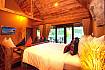 Bedroom with TV Natures Oasis Resort No.7B in Bang Bao Koh Chang