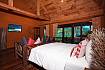 Bedroom with TV Natures Oasis Resort No.8B at Bang Bao Koh Chang