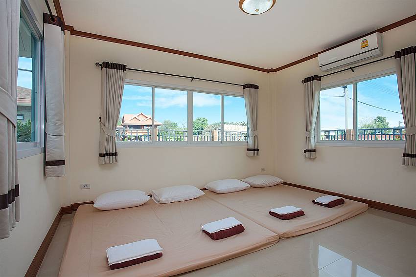 Bedroom Timberland Lanna Villa 304 in Bangsaray Pattaya