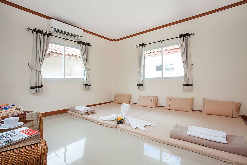 Bedroom Timberland Lanna Villa 305 in Bangsaray Pattaya