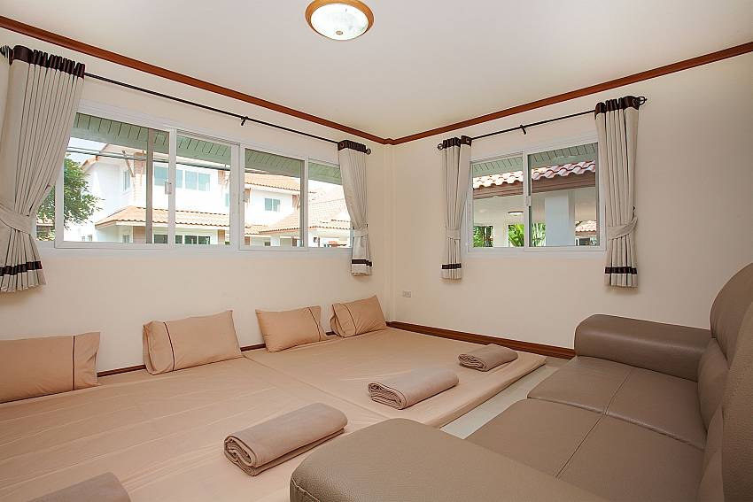 Bedroom Timberland Lanna Villa 402 in Bangsaray Pattaya