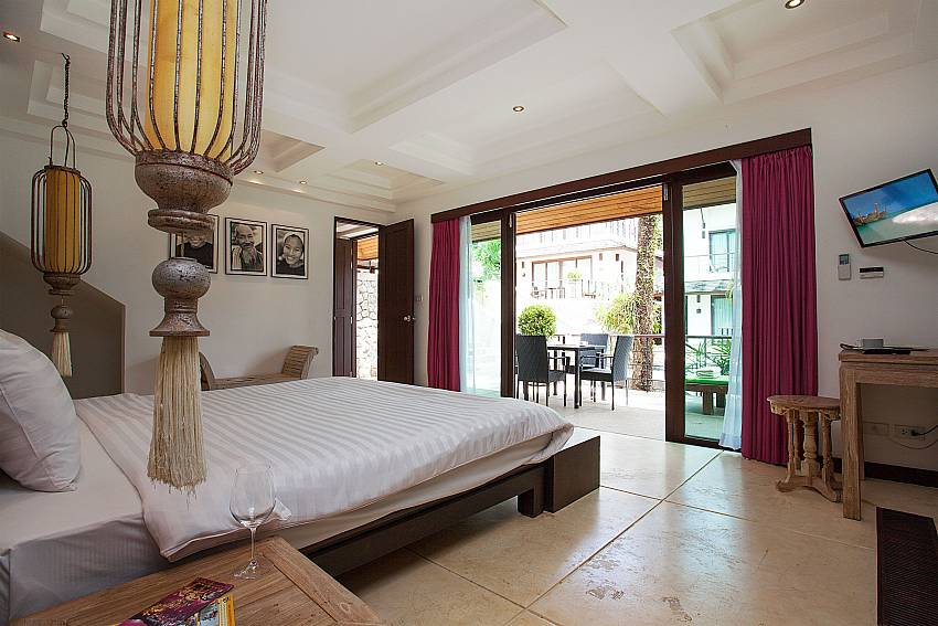 1. bedroom on ground floor at Nirano Villa 24 Central Phuket 