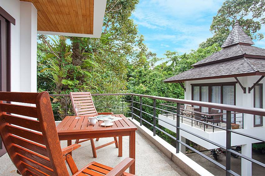 Private Balcony of Nirano Villa 31 in Phuket