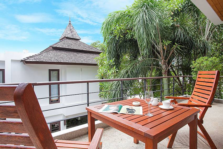 Outdoor coffee table at Nirano Villa 31 Central Phuket