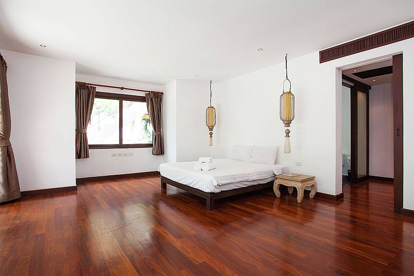 Master bedroom at Nirano Villa 31 in Kathu district Phuket