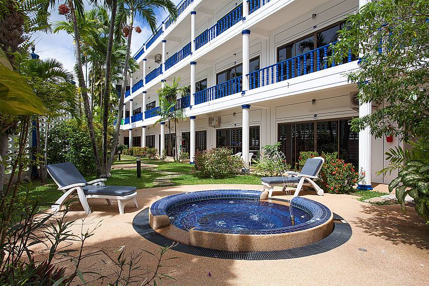 Communal Jazucci pool for guest at Apartment Khuno 203 in Kamela Phuket