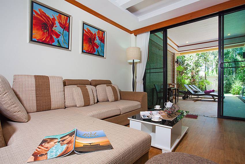 Living room BangTao Tara Villa 5 in Phuket