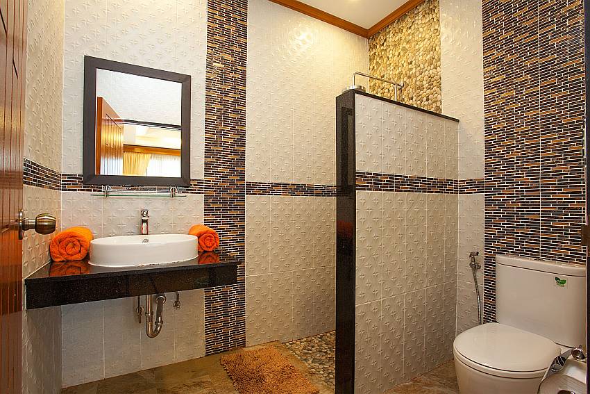Bathroom with shower BangTao Tara Villa 5 in Phuket