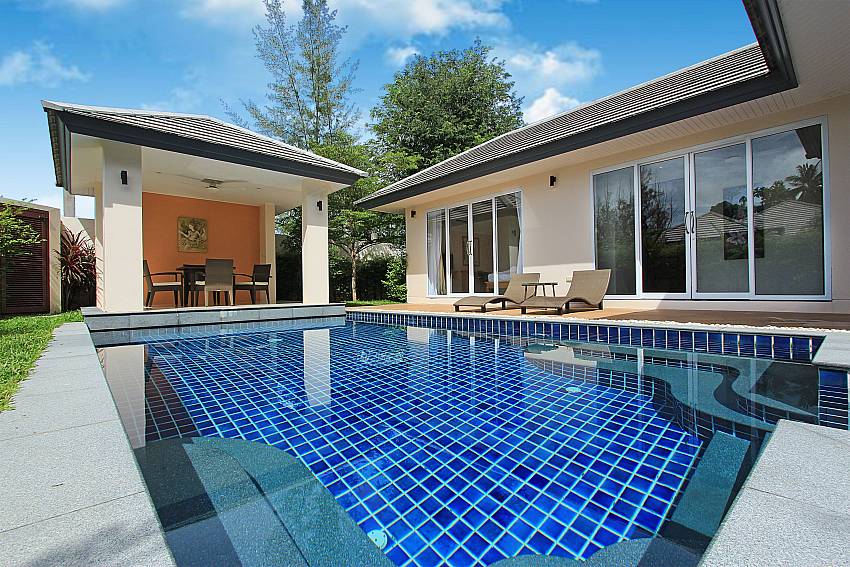 Private pool at the 2 bed Villa Lipalia 202 Lipa Noi  Samui Thailand