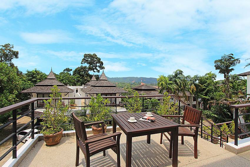 Great view from terrace of Nirano Villa 41 in Kathu Phuket