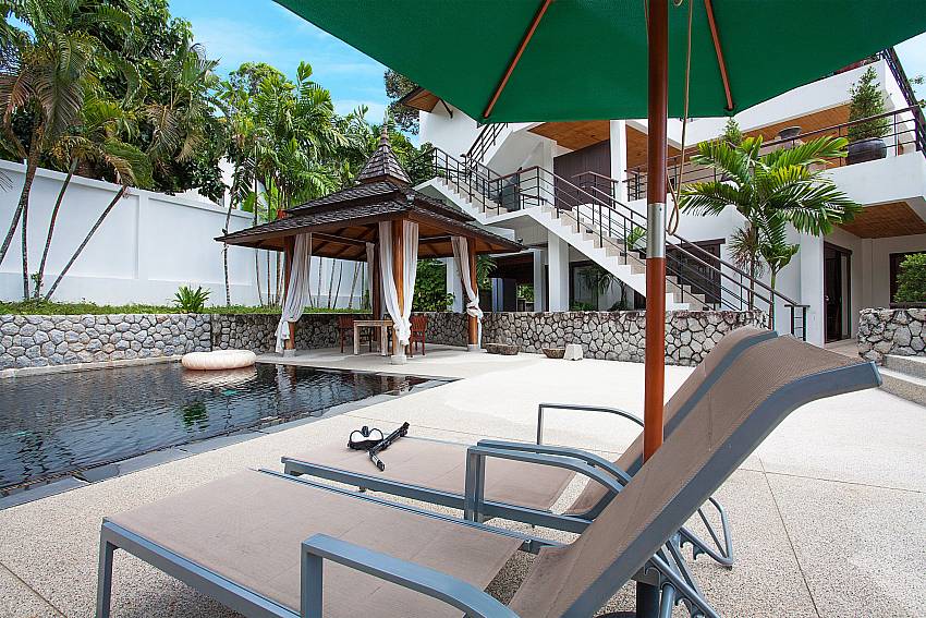 2. communal pool area in resort of Nirano Villa 41 Phuket