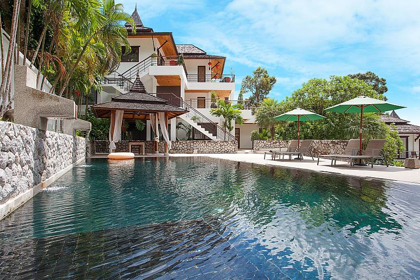 2. communal resort pool at Nirano Villa 41 in Kathu Phuket