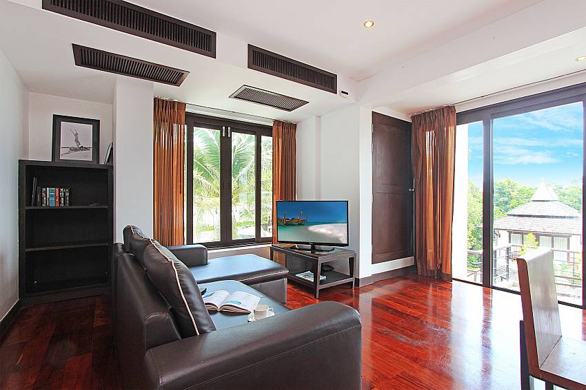 view from living area at Nirano Villa 41 in Central Phuket