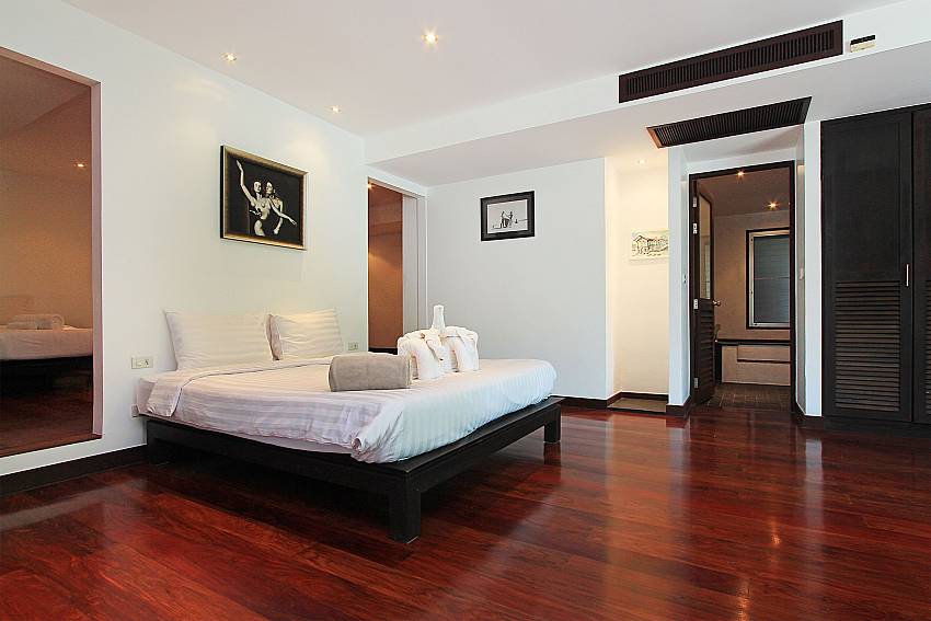 4. double bedroom connected with 3. twin bedroom at Nirano Villa 41 Phuket