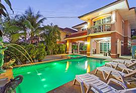 Baan Duan Chai | 5 Betten Pool Villa nahe am Jomtien Beach in Süd Pattaya