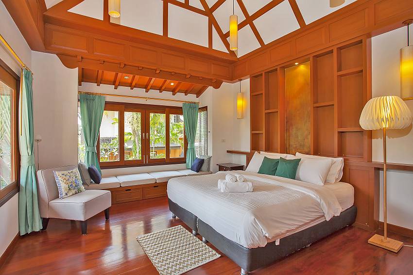 2. kingsize bedroom of Pattaya Ruean Sawan