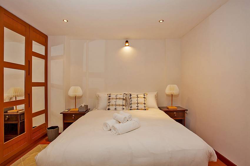 Double bed in 3. bedroom of Ruean Sawan Pattaya