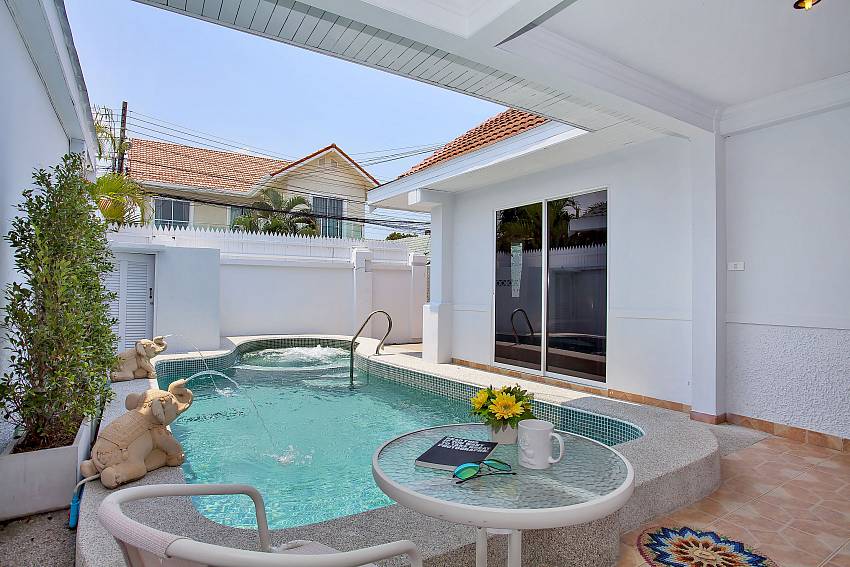 Relax by the private pool at Vogue Villa in Pattaya