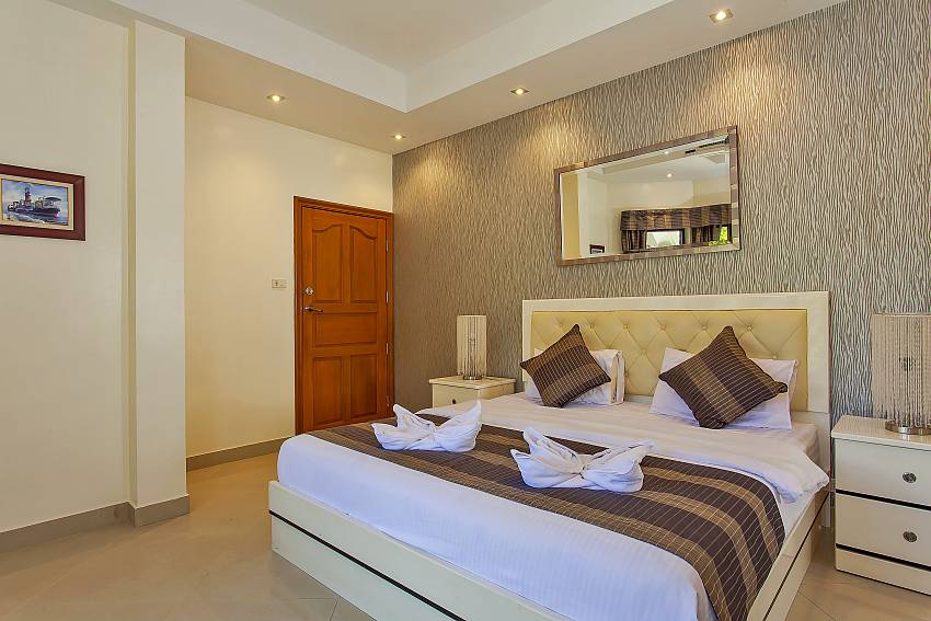 The bedroom in Pattaya Presidential Villa offer a comfortable sleep