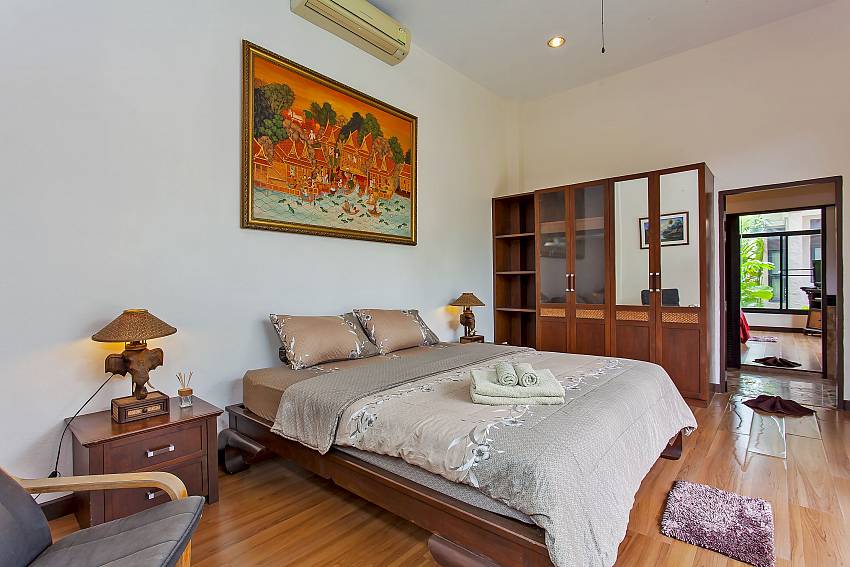 lovely decorated 2. guest bedroom at Villa Klasse Pattaya