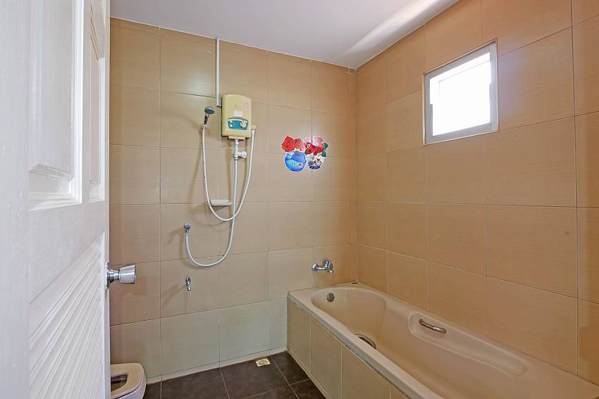 1. Bathroom ensuite with bath tub at Villa Amiya Pattaya