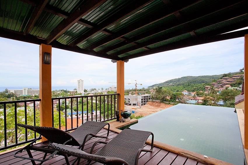 Covered Poolside Relaxation Of Villa Samoot Sawan