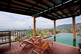 3 Bedroom Hillside Holiday Home With Infinity Pool Overlooking Karon Beach, Phuket
