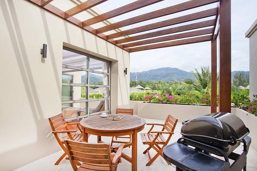 Balcony and BBQ area_diamond-villa-duplex-no.216_2-bedroom_private-pool_bang-tao_phuket_thailand