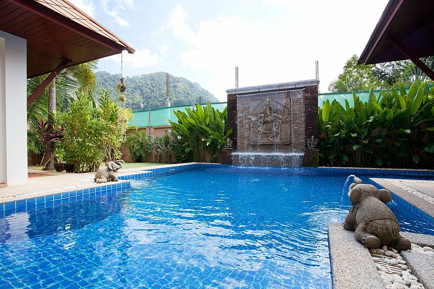 Spend marvelous hours by the private pool in Villa Fantasea Phuket