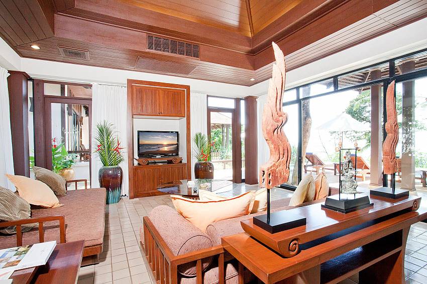 Living room Of Pimalai Beach Villa