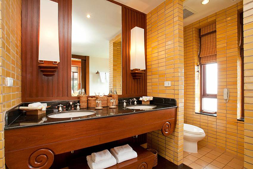His and Hers Washbasins Of Pimalai Pool Villa Luxury
