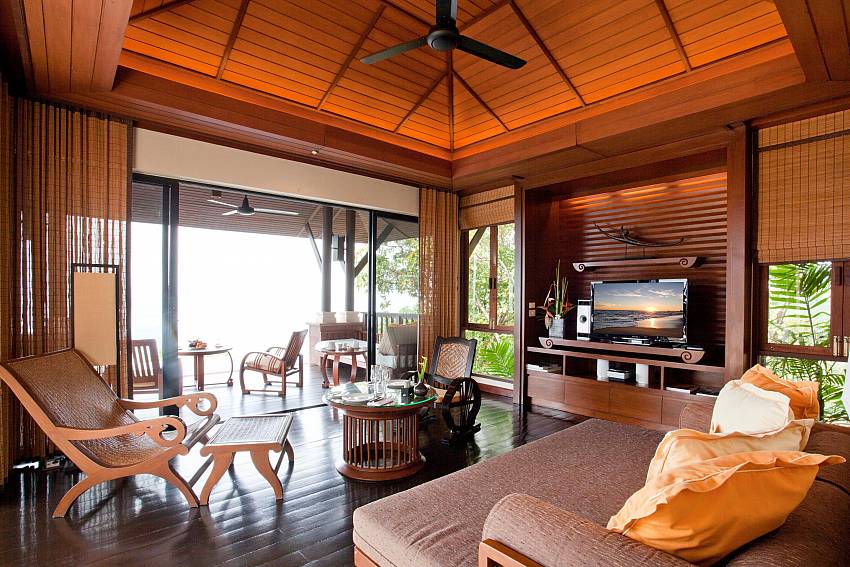 Living room Of Pimalai Pool Villa Luxury